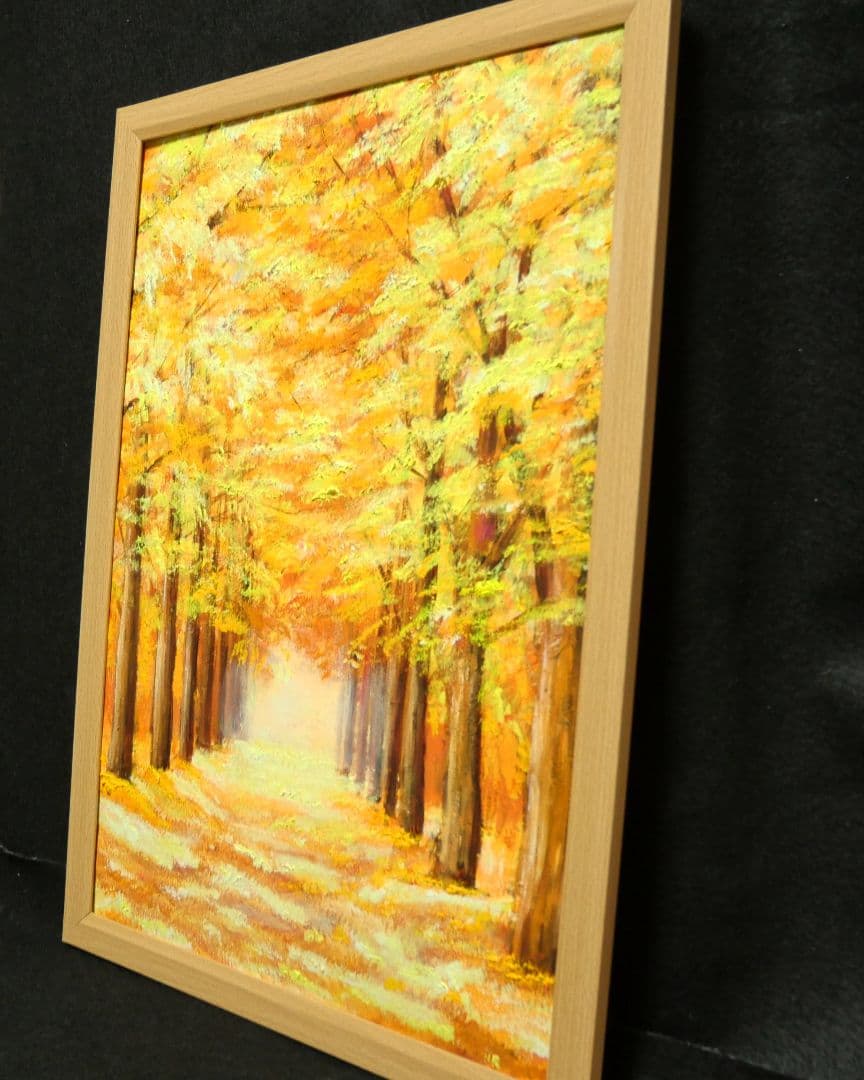 油絵 絵画 【黄金のトンネル】