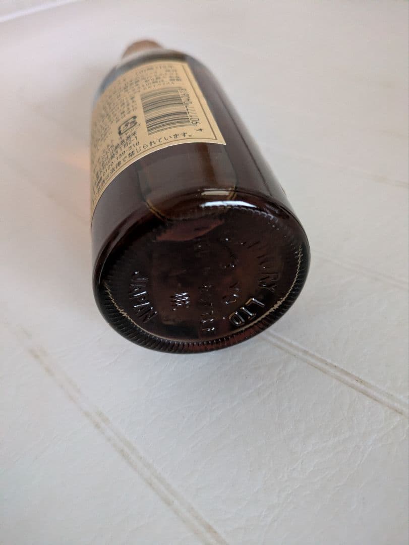 古酒 サントリー 山崎12年 ピュアモルトウイスキー旧ラベル響マーク 180ml