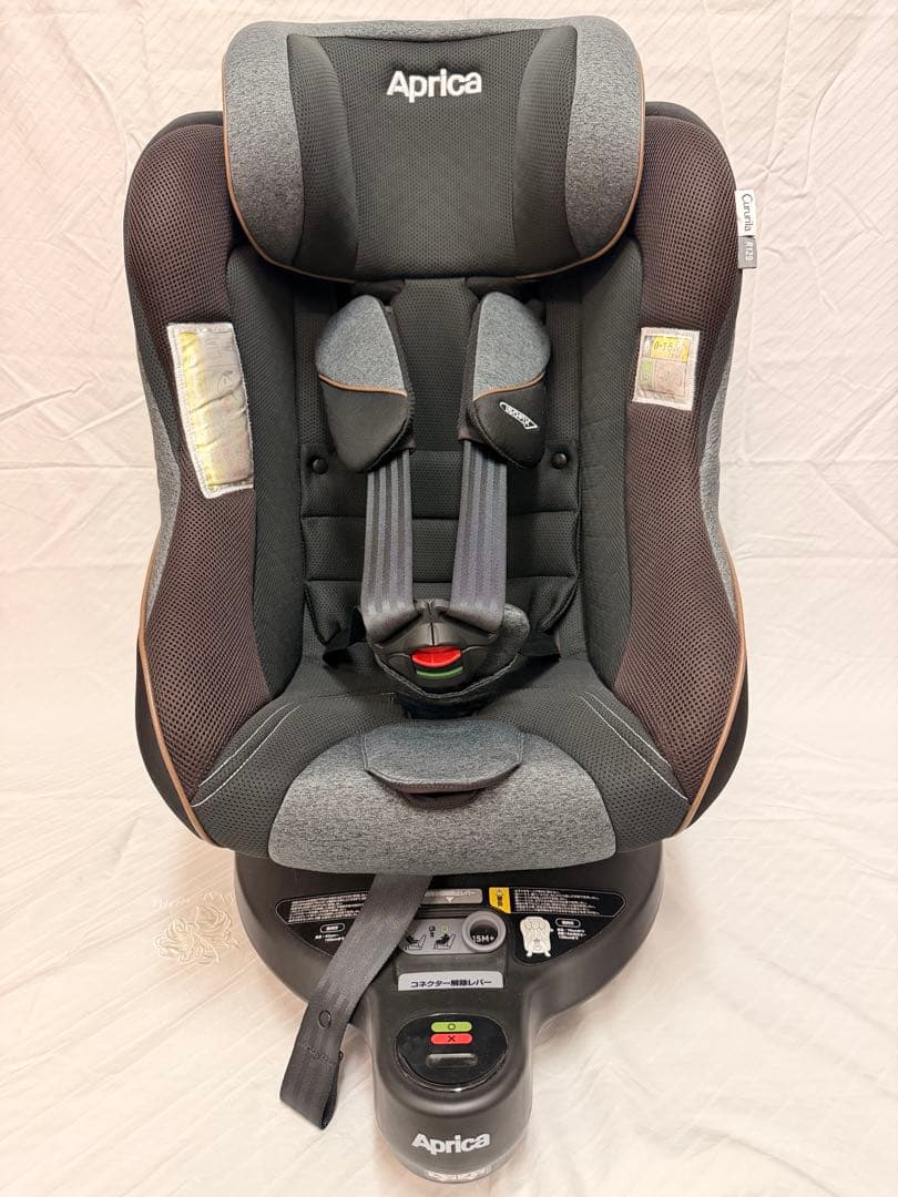 Aprica チャイルドシート クルリラ プロテクト ブラウン アップリカ
