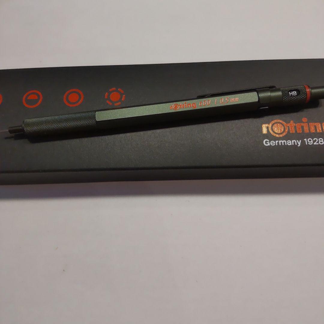 野原工芸 梅 シャーペン おまけRotring600 深緑 お値下げ可‼️