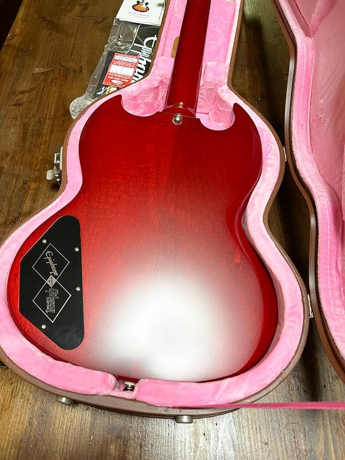 ほぼ未使用！Epiphone 1961 Les Paul SG エピフォン