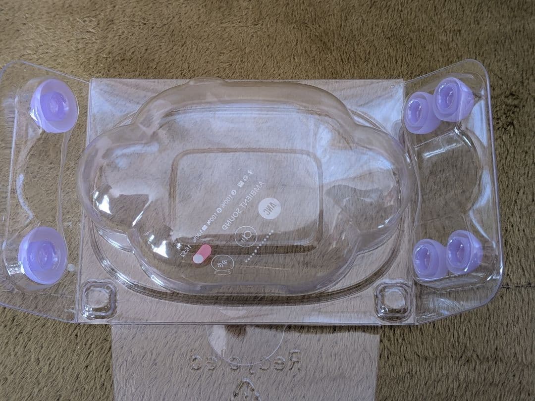 JBL LIVE BUDS 3 パープル 完全ワイヤレスイヤホン液晶ケース・美品