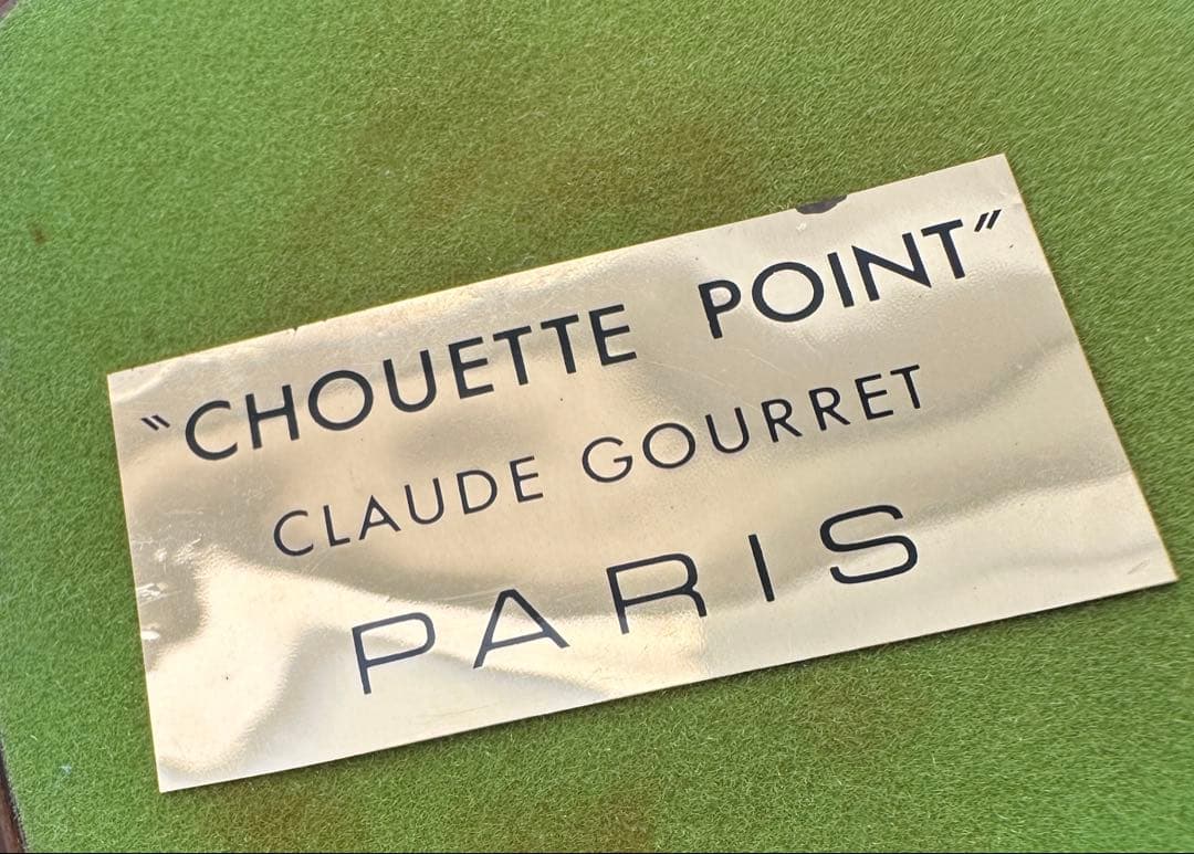 フランスヴィンテージ 木製デコイClaude Gourret アンティーク