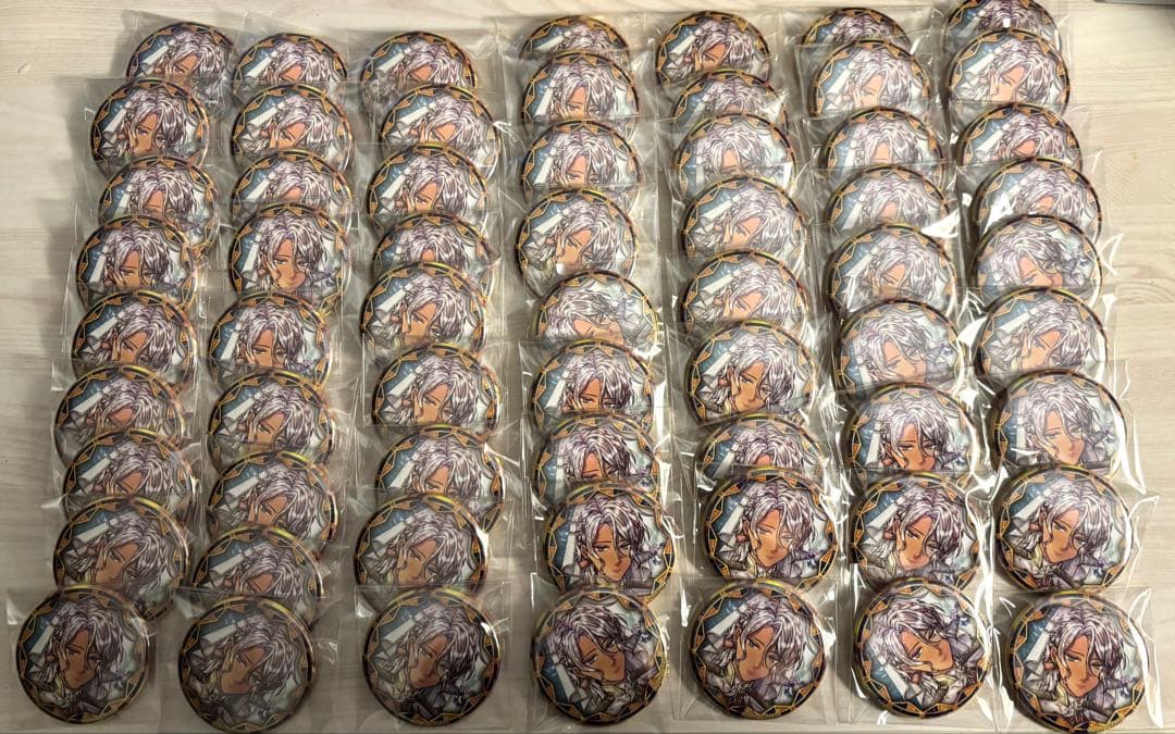 user_3298645d 様24日までお取り置き ミヤジ 2周年缶バッジ63個