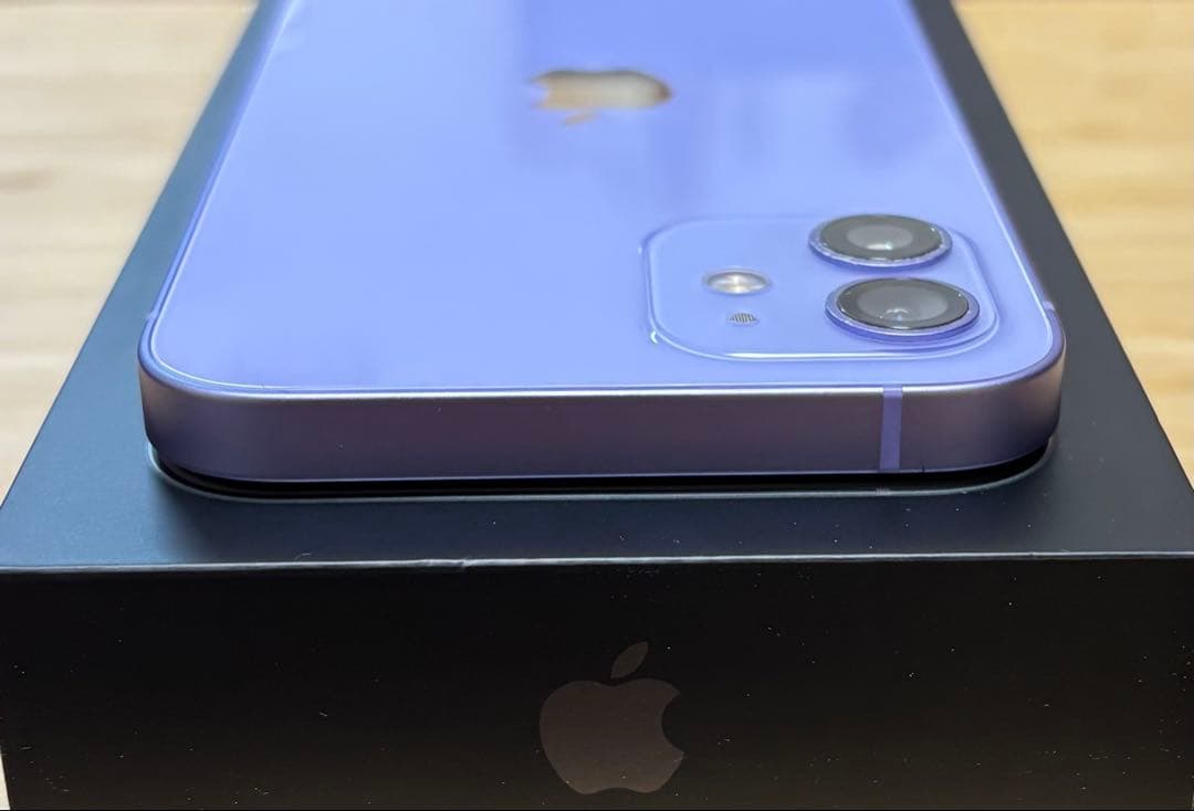 【海外版】iPhone 12 128GB パープル　新品バッテリー　台湾版　本体