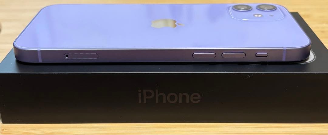 【海外版】iPhone 12 128GB パープル　新品バッテリー　台湾版　本体