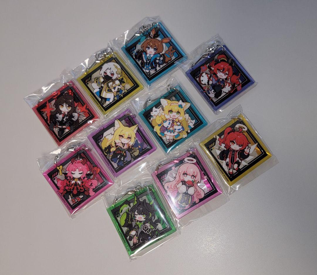 アークナイツ 会場限定ガチャ　アクリルキーホルダー　10個セット コンプリート