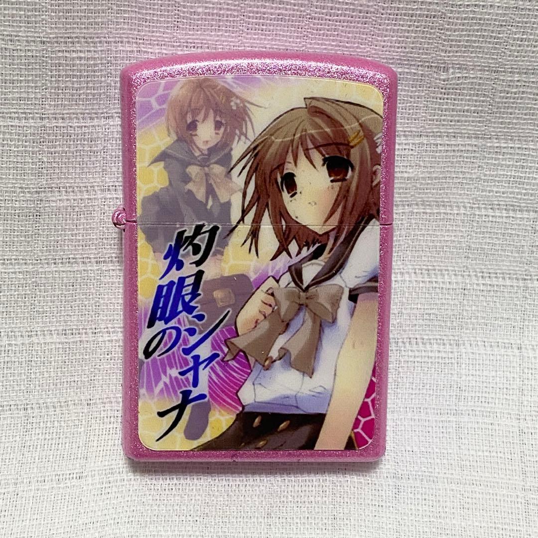 【未使用】灼眼のシャナ☆美少女Zippo風ライター 10個セット 収納ケース付
