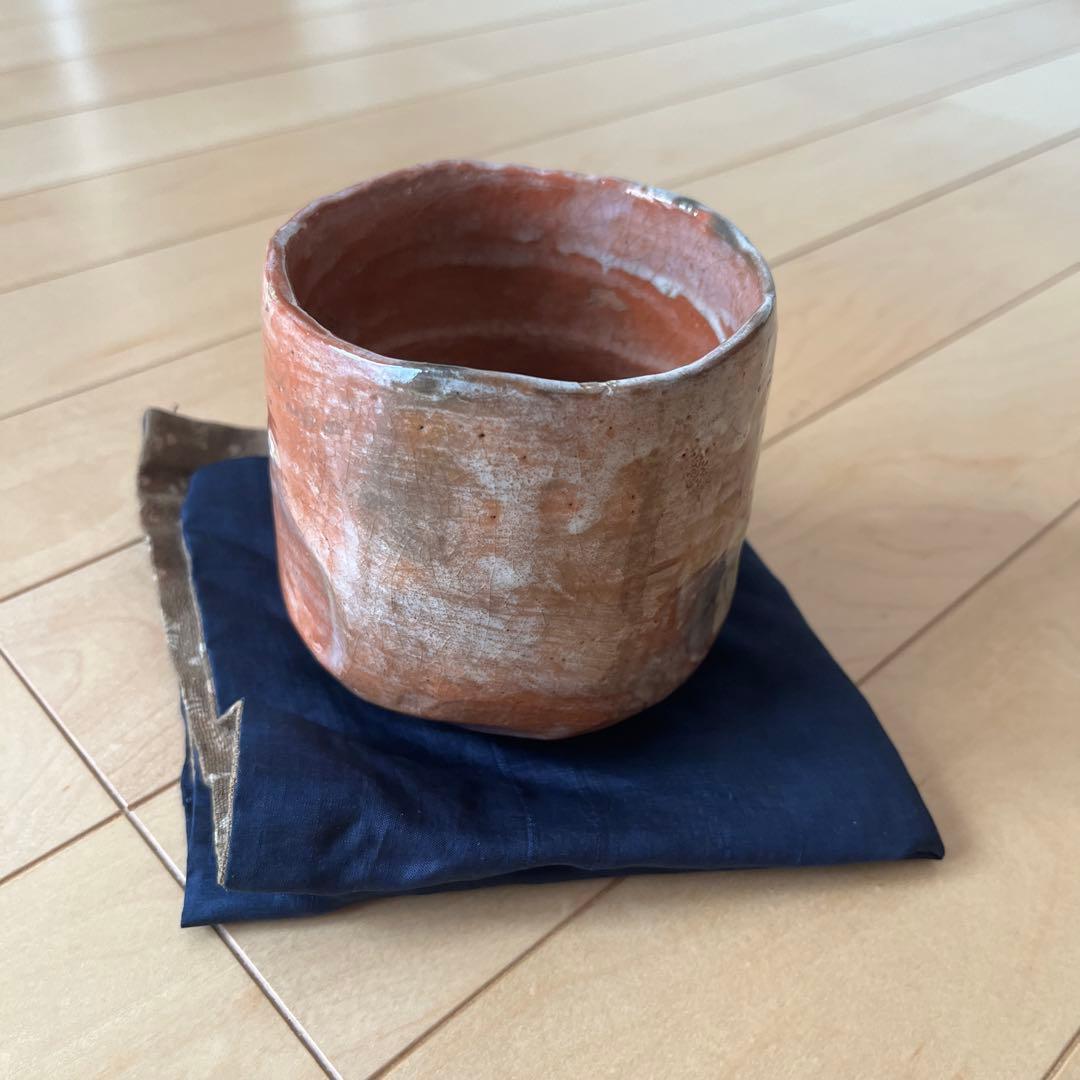 楽吉左衛門　十代旦入　赤茶碗