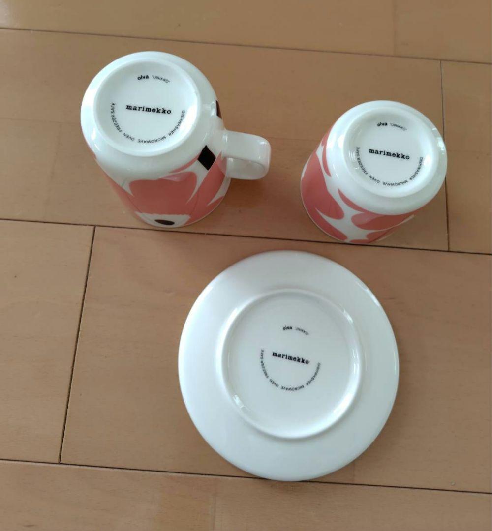 【マリメッコ】日本限定プレート＆マグカップ＆ラテマグ　marimekko