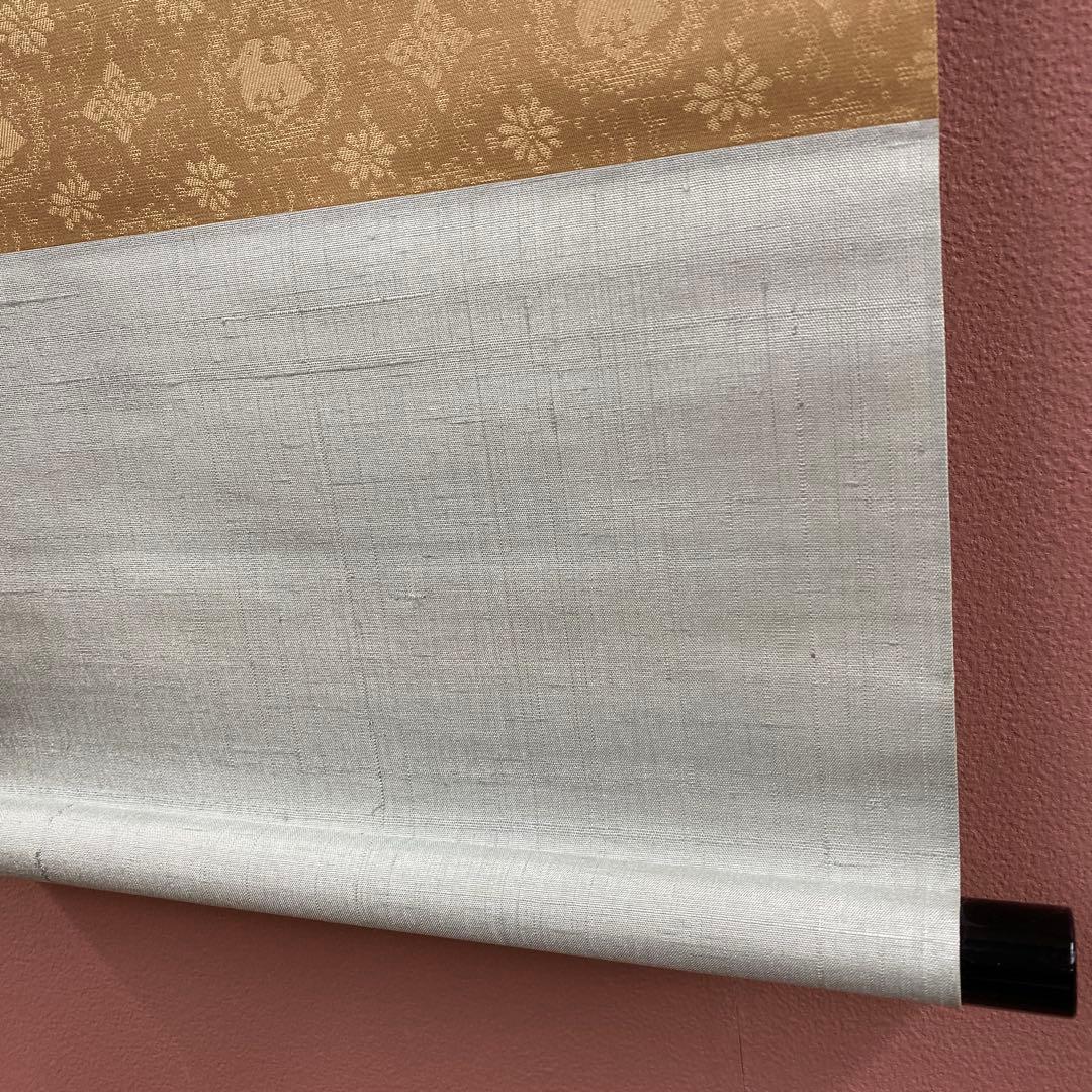 美品 掛け軸 立花大亀作「本来無一物」大徳寺 共箱 禅語 茶掛け 年中掛け