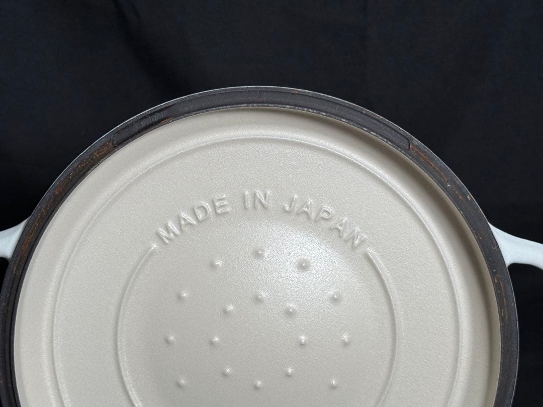 【美品・即発送】VERMICULAR RICEPOT 5合　シーソルトホワイト