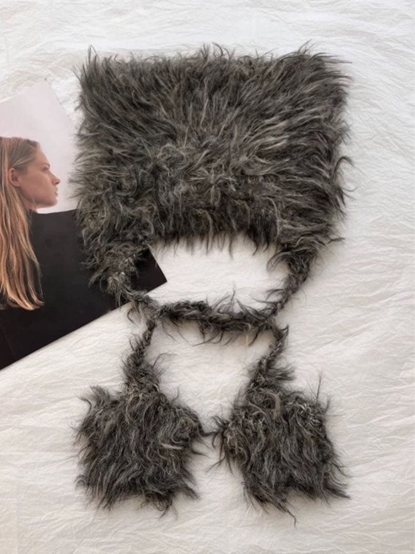 【公式完売品】jiljil STRAWBERRY STAR CAT BEANIE