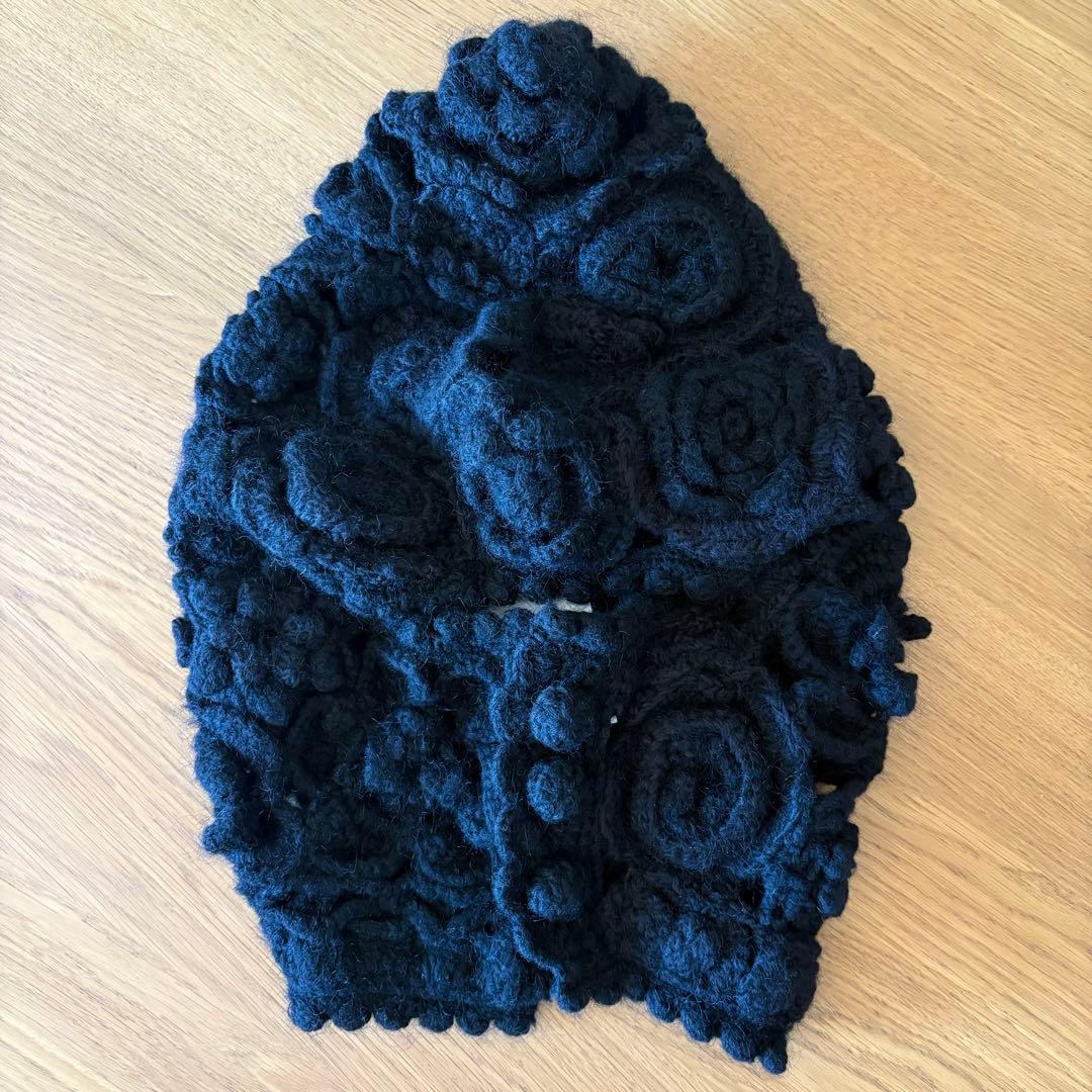 *未使用* tao コムデギャルソン バラクラバニット帽 ヘッドアクセサリー