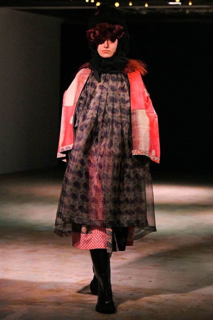 *未使用* tao コムデギャルソン バラクラバニット帽 ヘッドアクセサリー