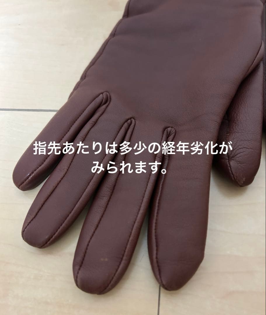 DENTS レザーグローブ　サイズ8