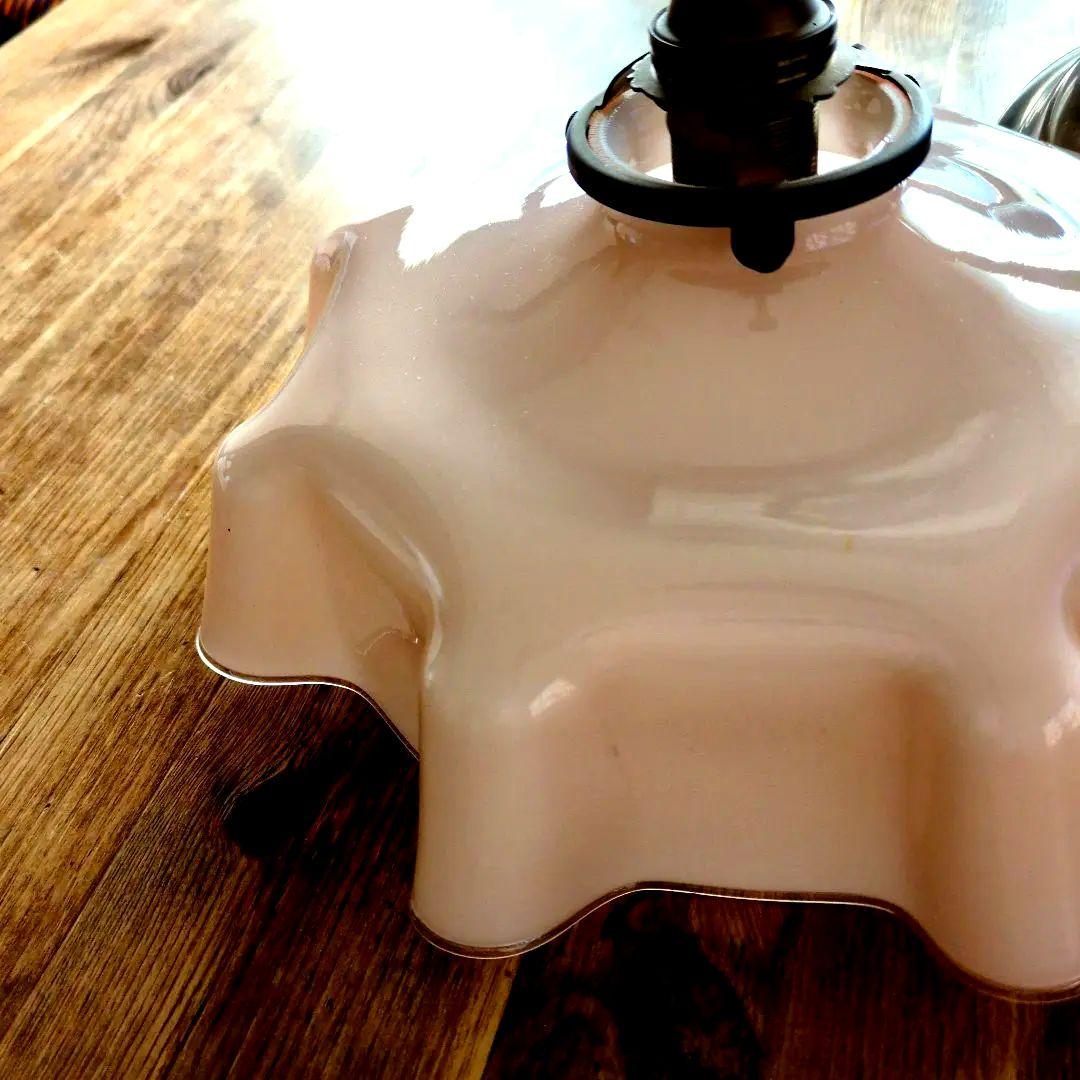 アンティーク フリルシェード ピンク