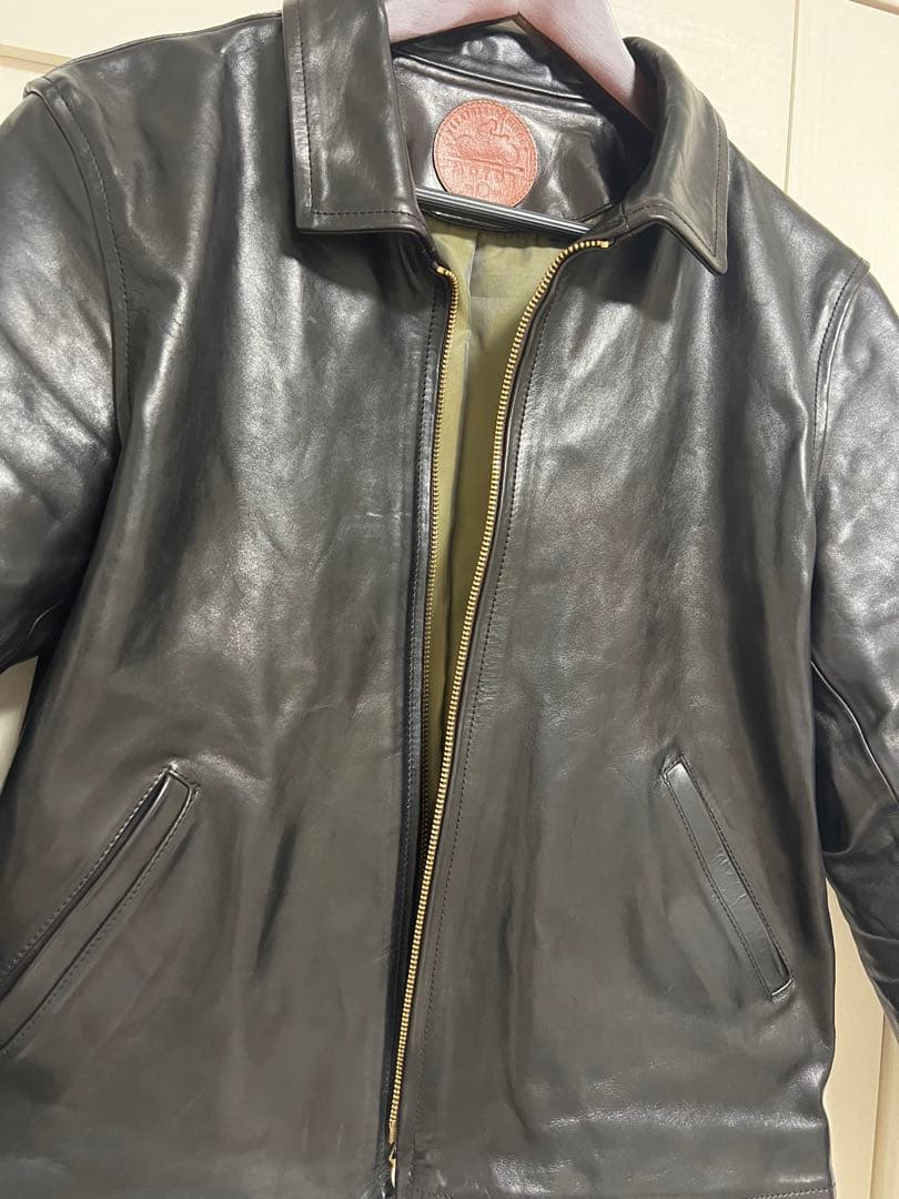 MOTOR　モト　ホースレザー　本革　ライダースジャケット　スポーツジャケット