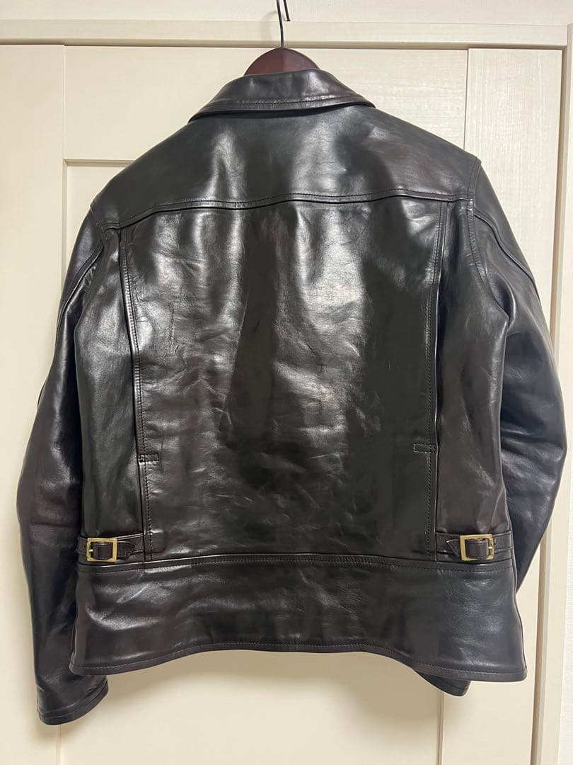 MOTOR　モト　ホースレザー　本革　ライダースジャケット　スポーツジャケット