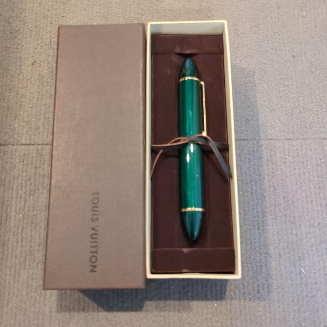 【超美品レア】Louis Vuitton 緑 万年筆