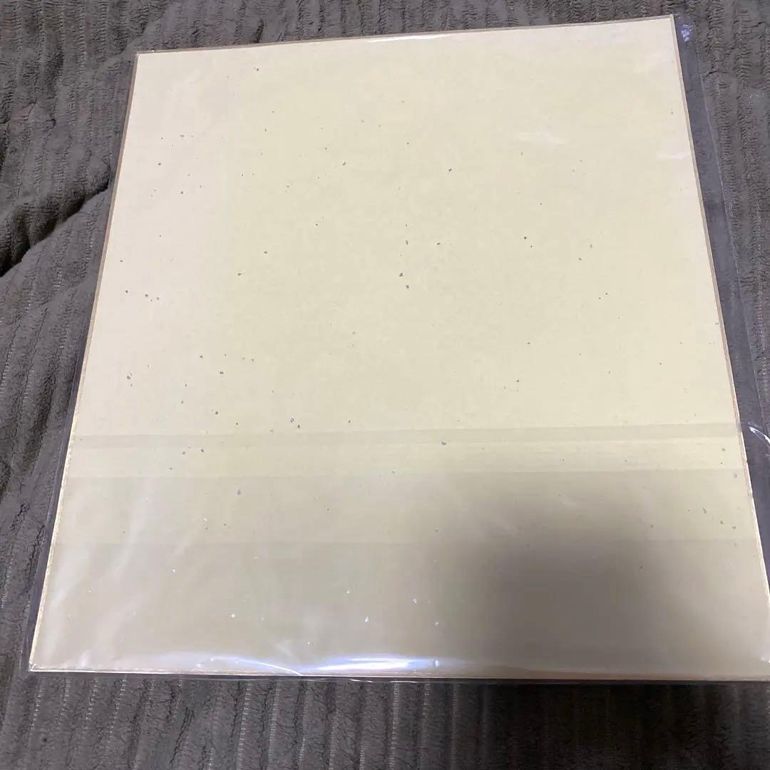 ☆新品未使用　ドラゴンボールZ書き下ろし30周年色紙　孫悟空 ベジータ 鳥山明