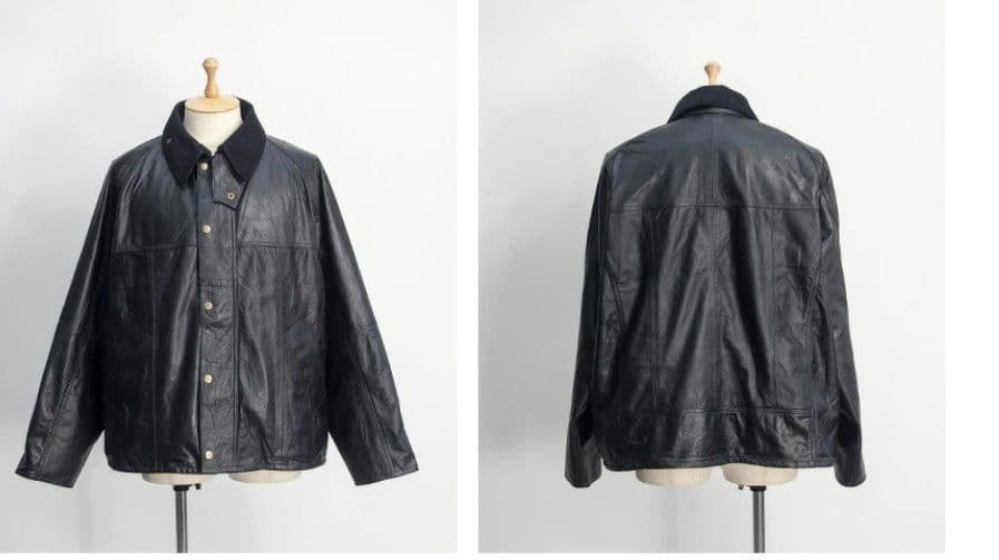YOUSED ユーズド オールレザードライバーズジャケット 本革 リメイク