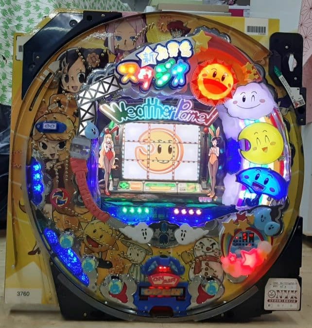 卓上パチンコ　CRA新お天気スタジオL3AU(1/135.7)　甘デジ　激レア