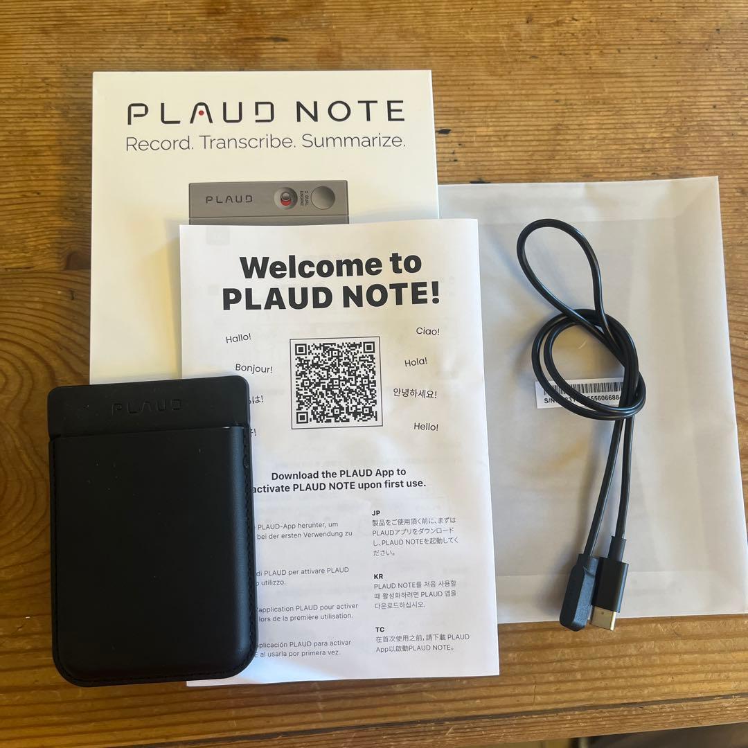 その他 PLAUD NOTE