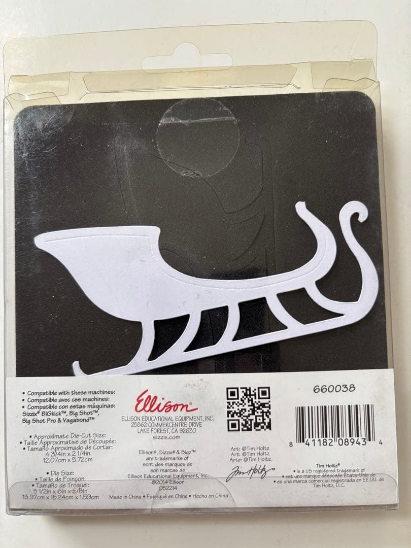 アルバム・スクラップ Sizzix Sleigh Ride Alterations 660038