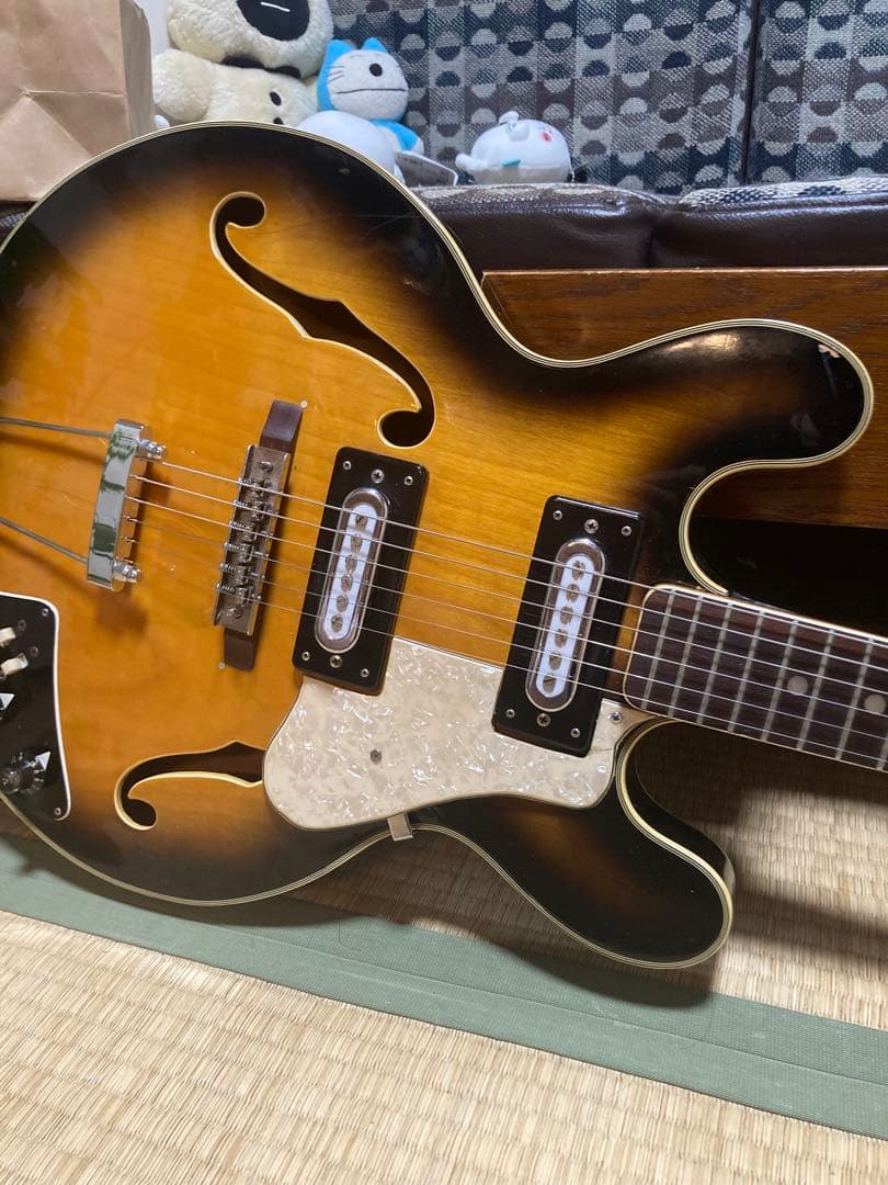 Sekovaフルアコ Greco EG135 US輸出仕様 60s後半 フジゲン