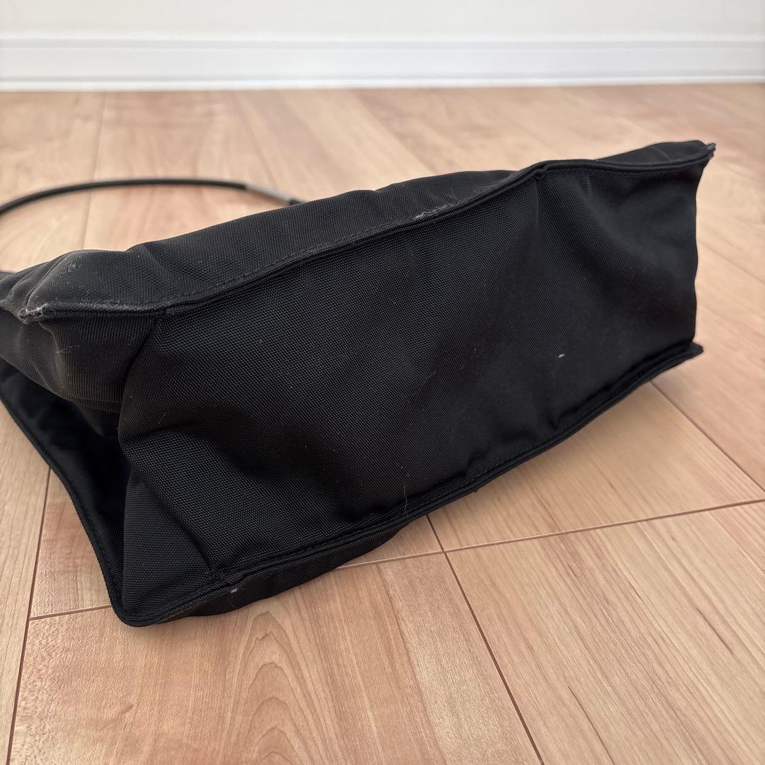 GUCCI グッチ ナイロン×レザー 肩掛けバッグ ワンショルダー　黒