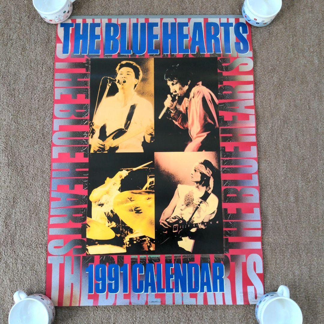 ⬛レア⚫THE BLUE HEARTS ブルーハーツ1991カレンダー　ポスター