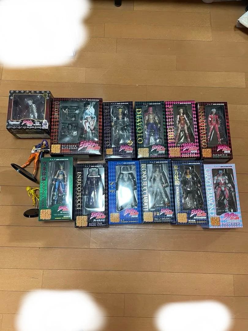 ジョジョの奇妙な冒険 フィギュア 超像稼働　11体セット　荒木飛呂彦