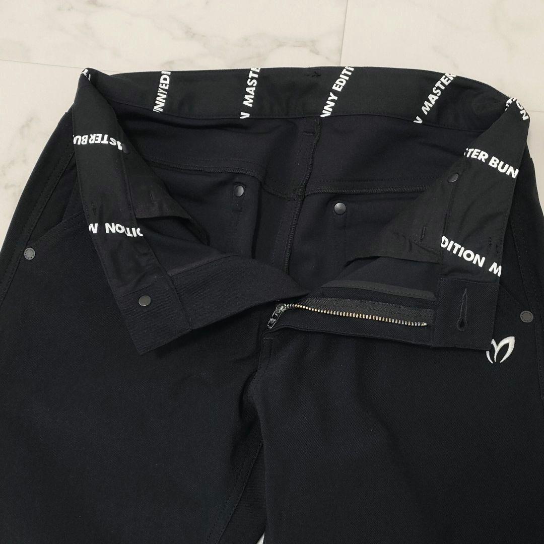 【極美品】マスターバニーエディション　ロングパンツ　ストレッチ　MBE　黒色　1