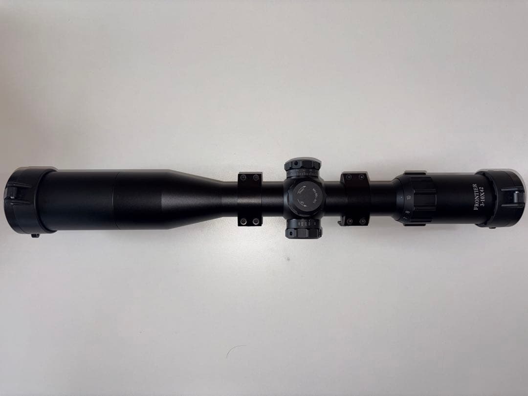 フロンティアミルドットレティクルサイドフォーカススコープ3-10×42 30mm