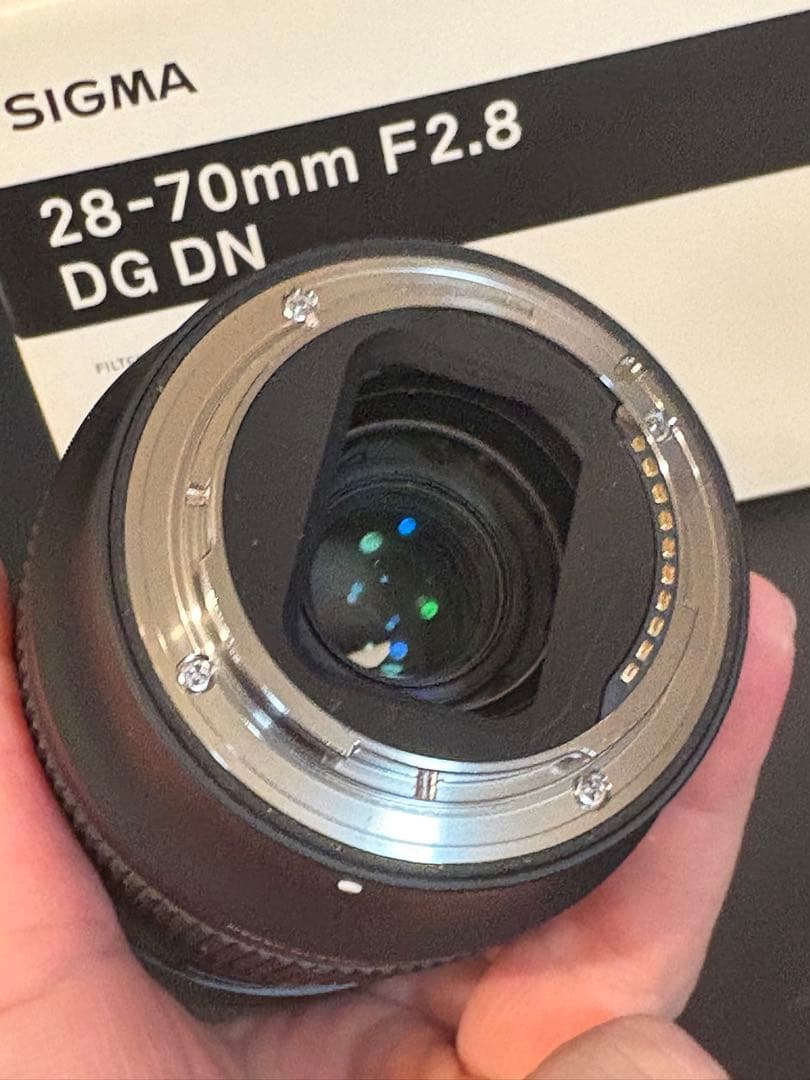［美品］SIGMA 28-70mm F2.8 DG DN ズームレンズ　ソニー用