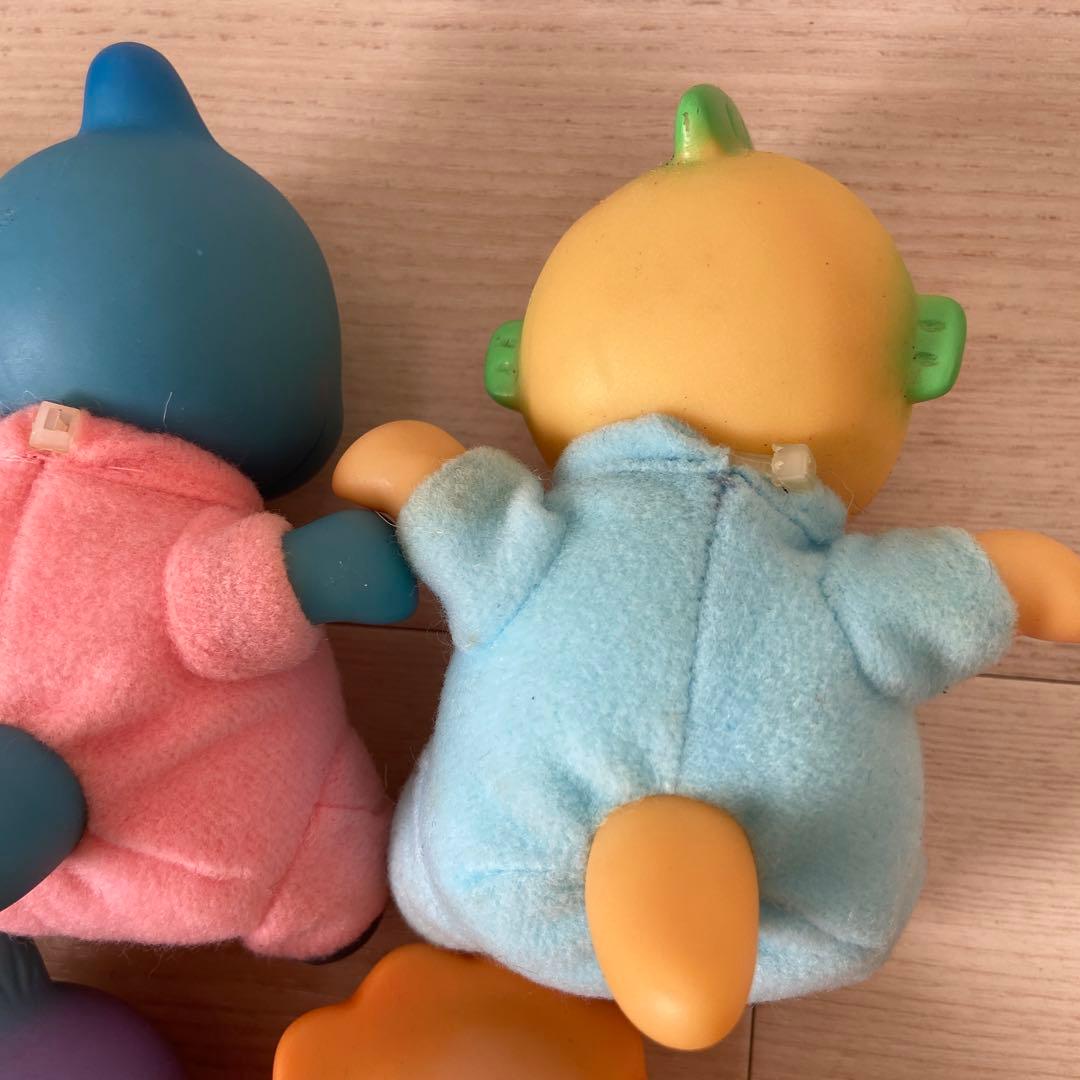 レトロ　恐竜の赤ちゃん　ソフビ　アンティーク　pote 玩具　人形　当時物レア