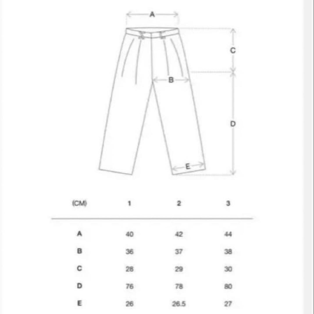Simply Complicated LOOSE FIT CHINO サイズ1
