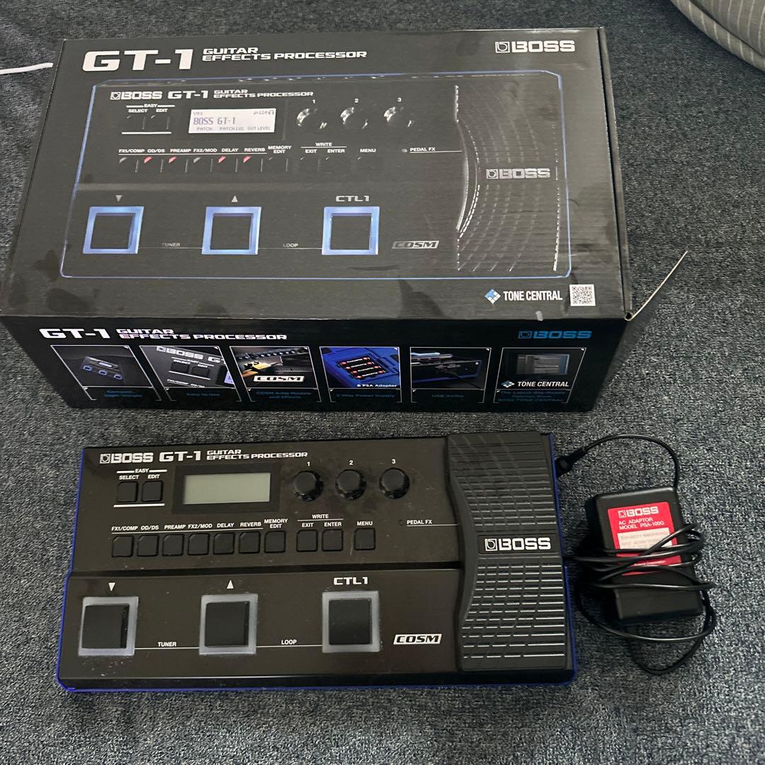 BOSS GT-1 ギターエフェクター 本体 アダプター付き