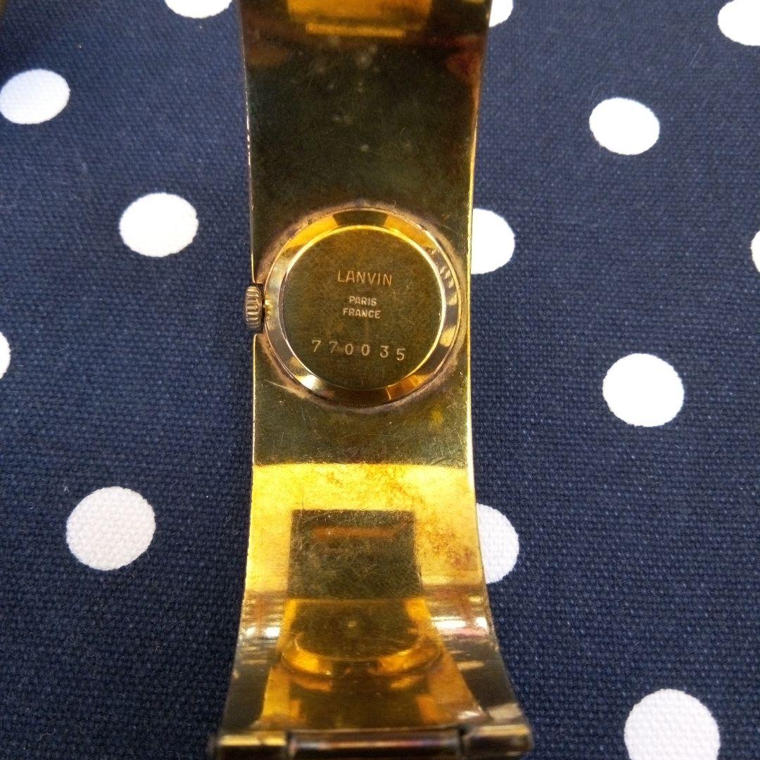 ゲリラセールスタート☆☆1970年代製作ヴィンテージ*ランバンのブレスレット時計