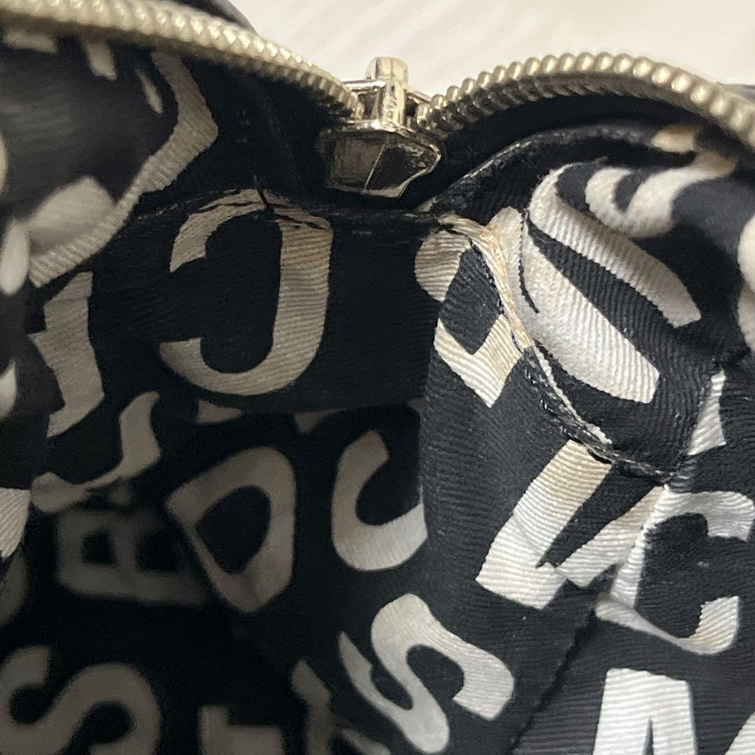 最終値下げ外装美品　MARC BY MARC JACOBS ブラックy2kシボ革