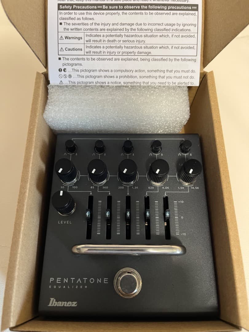 Ibanez PENTATONE イコライザー