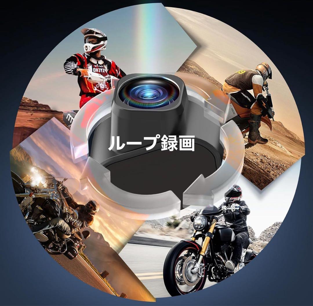 新品未使用★ バイク ヘッドセット バイク用 カメラ付き インカム