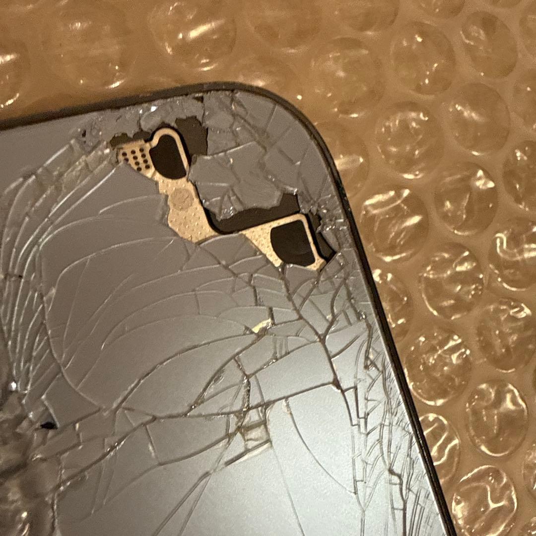 【背面割れ】【カメラ破損】iPhone 13promax 128GB