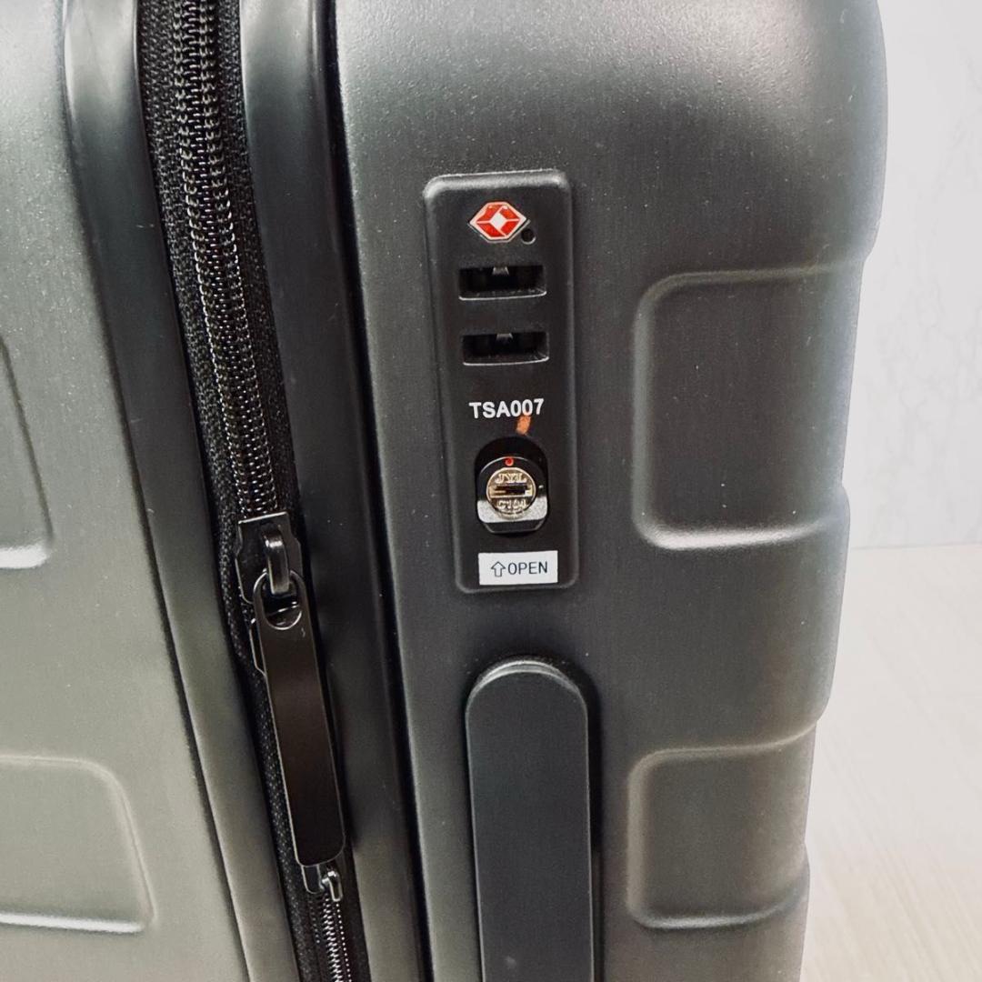 無印良品 バーを自由に調節できる 軽量 キャリーケース TSAロック 36L