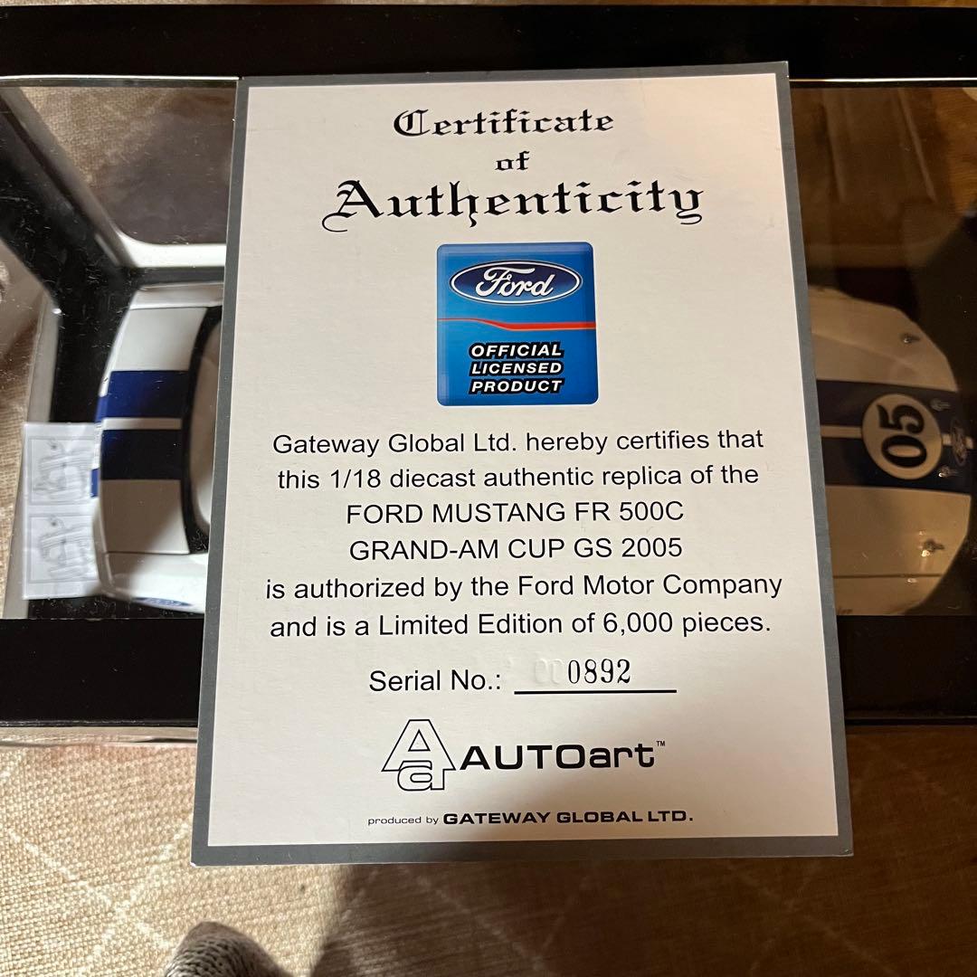 ミニカー Ford Mustang FR500C