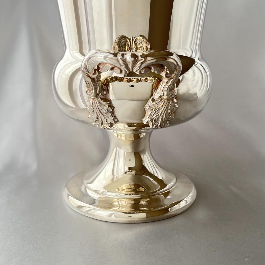 【Galleon】 ワインクーラー / シャンパンホルダー【シルバープレート】