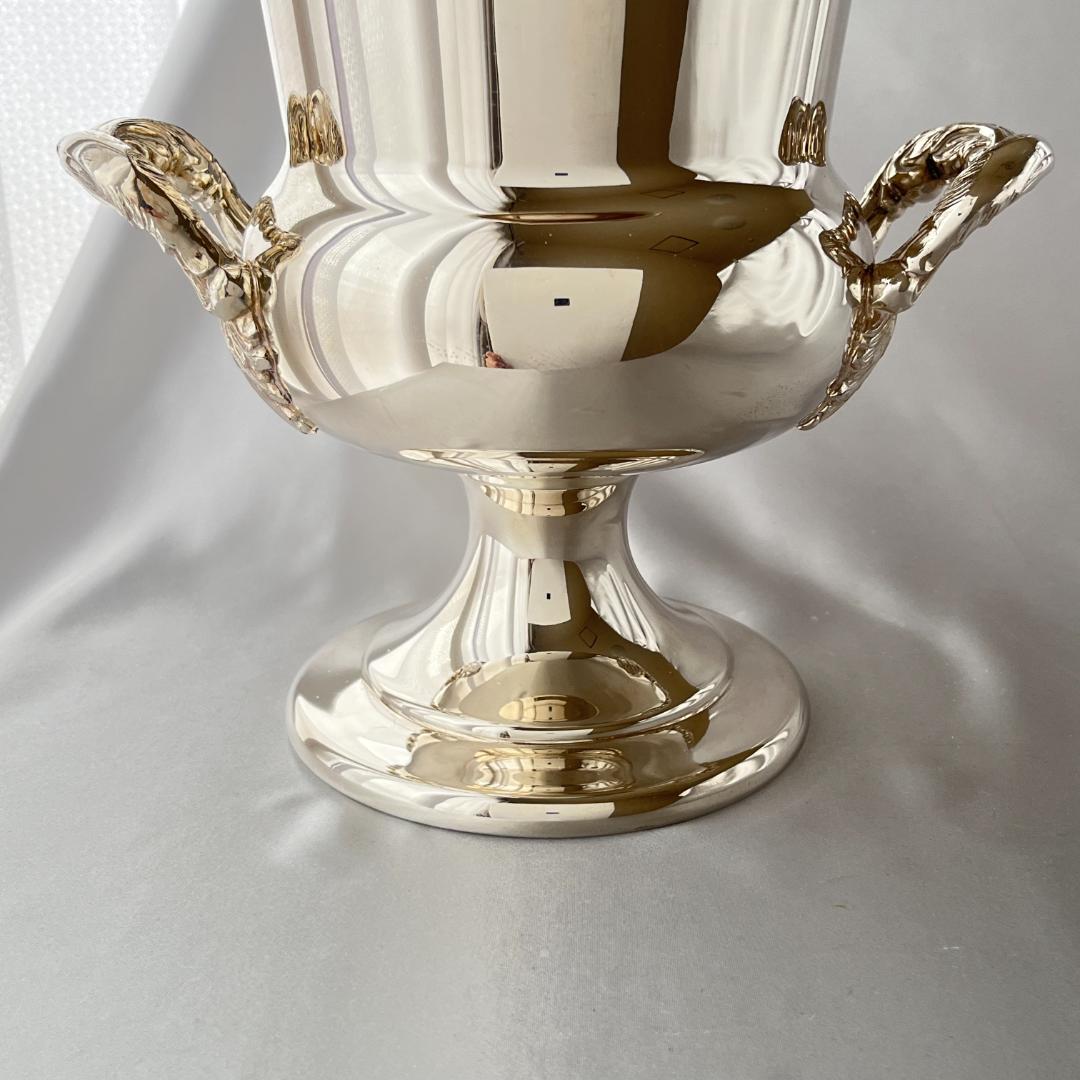 【Galleon】 ワインクーラー / シャンパンホルダー【シルバープレート】