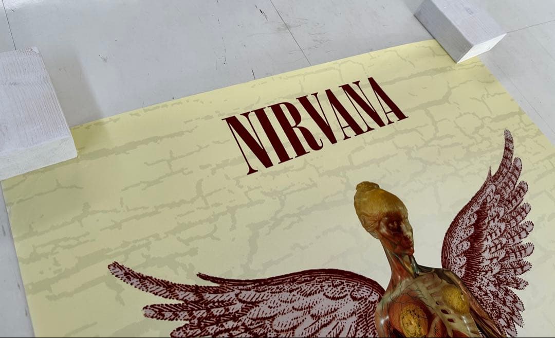 超スペシャル 90s ニルヴァーナ IN UTERO プロモーション ポスター