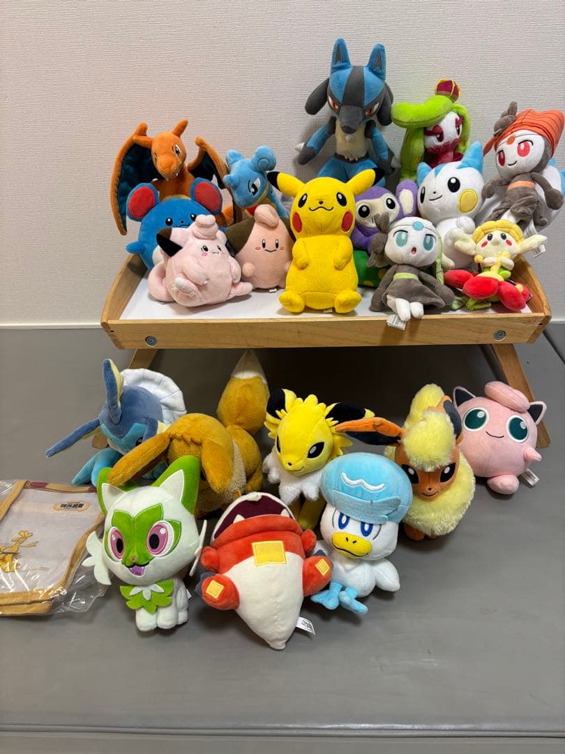 ポケモン マスコットぬいぐるみセット21体【美品】